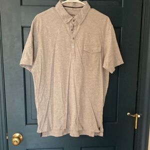 Kuhl Light Gray Polo Shirt